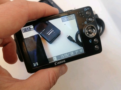 TESTED CANON IXUS 75 IXUS75 7.1MP Digital photo Camera Titanium PC1227 sd750 2gb - Picture 17 of 22