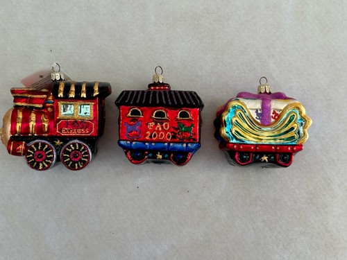 Radko FAO Schwarz Millennium Train 99-FAO-02 - 3-teiliges Set Etikett und Box - Bild 1 von 17