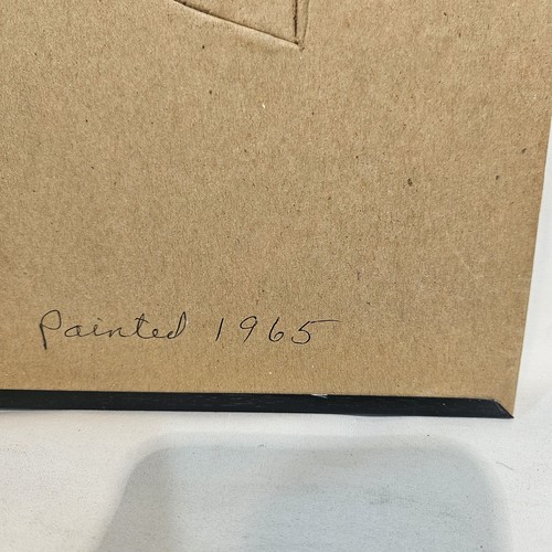 George Washington Malen nach Zahlen PBN 10" x 13" gerahmt Vintage 1965 RAR - Bild 13 von 13