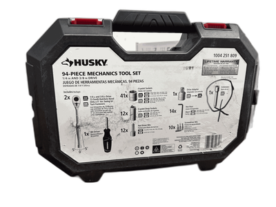 #ad Husky Mechanics Tool Set 94 Piece MISSING $49.99