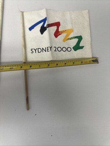3 Sydney 2000 Olympia Mini Flaggen - Bild 6 von 6