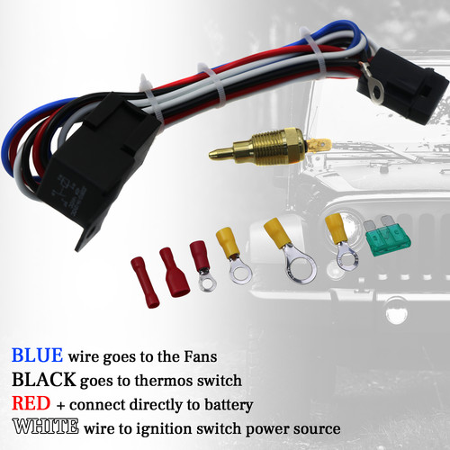 4 Row Radiator Shroud Fan Relay For 53-56 1954 Ford F100 F250 F350 Truck V8 L6 - Picture 12 of 12