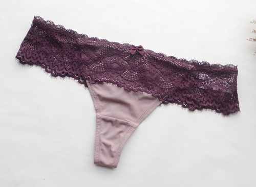 Women Sexy Thongs Mesh&smooth Underwear Hipster G-string panties M-L-XL-2XL-3XL - Picture 16 of 18