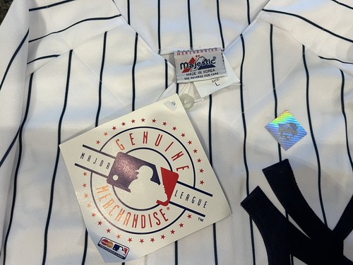 New Majestic Replica 2000 Yankees Home World Series Jersey Roger Clemens Large - Picture 3 of 4