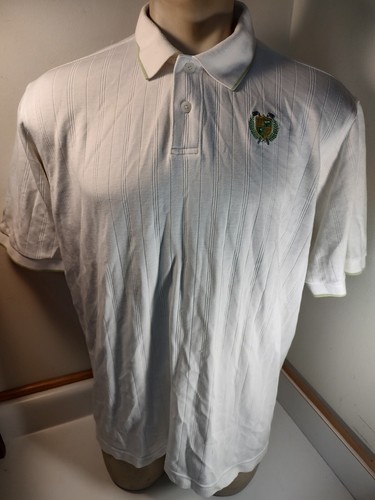 Adidas Climalite Polo Men's L  Large Embroidered Athletic White Polyester  - Picture 4 of 12