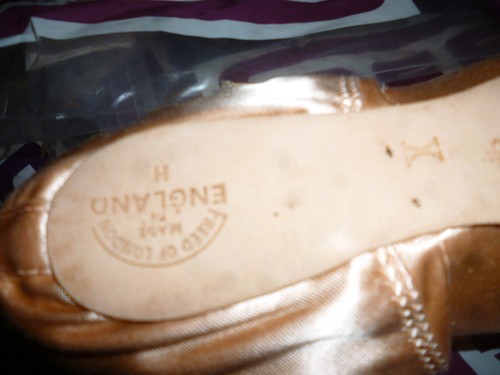 Scarpe professionali Freed of London Pointe 4,5 X + produttore. NOS. - Foto 5 di 13