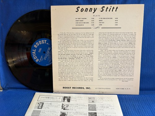 SONNY STITT QUINCY JONES ROYAL ROOST INSERT. 1978 JAPAN LP NEAR MINT - Imagen 2 de 3