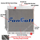 3 Row Aluminum Radiator For Valiant Chrysler Dodge Hemi Small Block Mopar AT
