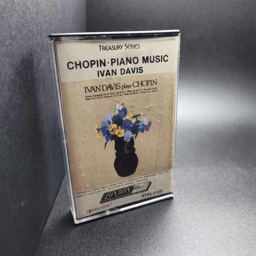 Ivan Davis "Ivan Davis Plays Chopin" London Treasury series (Cassette, 1981) VTG - Imagen 1 de 3
