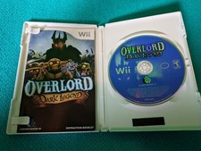 Overlord: Dark Legend (Nintendo Wii, 2009) Complete CIB US Version English