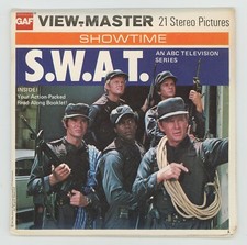 S.W.A.T. 1975 ABC Television Series View-Master Packet BB-453 Exc. Cond.
