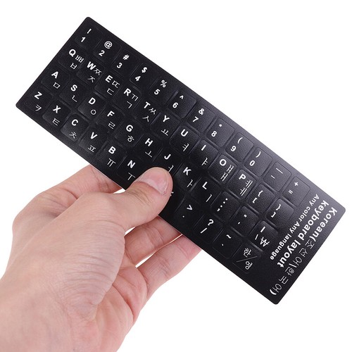 1Pc Korean KEYBOARD STICKER Printed Keyboard Protective StickersB=y= - Photo 5/12