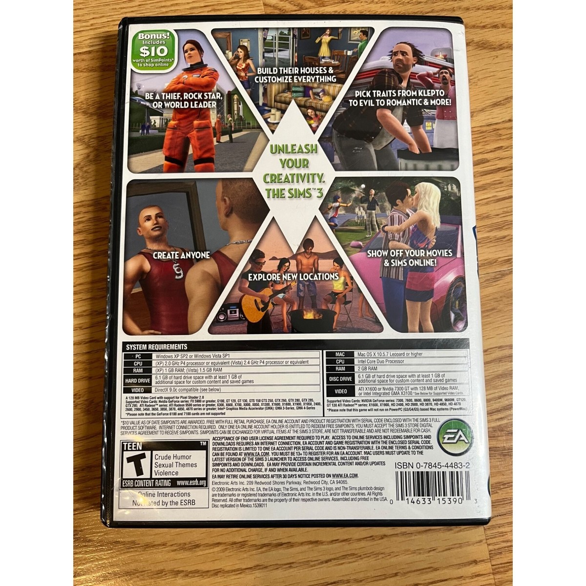 US版　SIMS3セット XBOX 360 The Sims3 With Inserts No Manual 14633731750| eBay