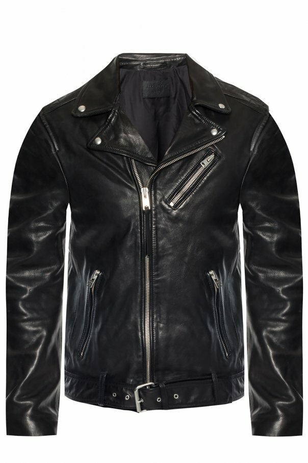ALLSAINTS Rigg leather biker jacket Size S RRP £348.00 | eBay