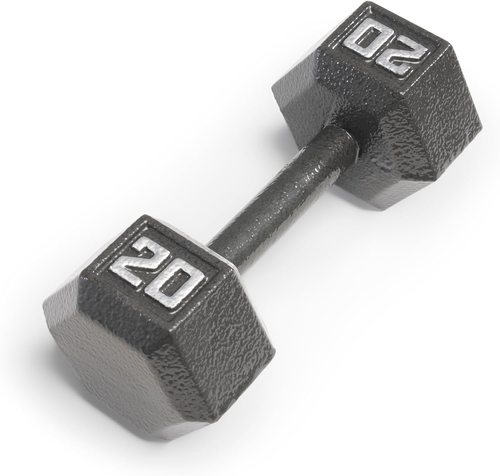 Cast Iron Hex Dumbbells Collection - Available Size from 3-Lb to 100-Lb, SOLD IN - Picture 11 of 12