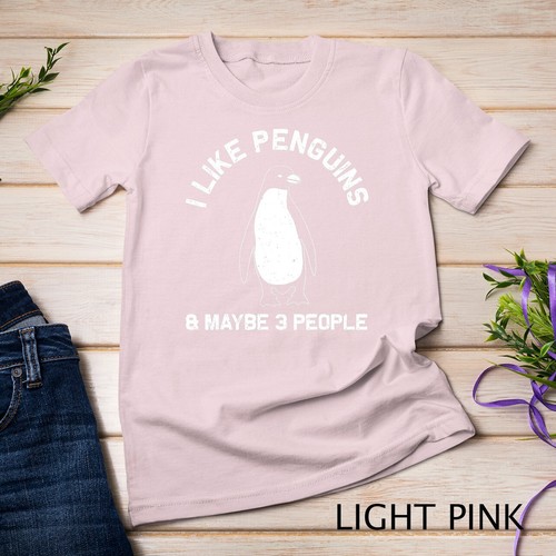 Divertida Camiseta Unisex de Regalo de Pingüino para Adultos Mujeres Hombres Él Amantes de las Aves Marinas - Imagen 7 de 15