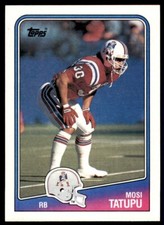 1988 Topps #179 Mosi Tatupu NM+ New England Patriots