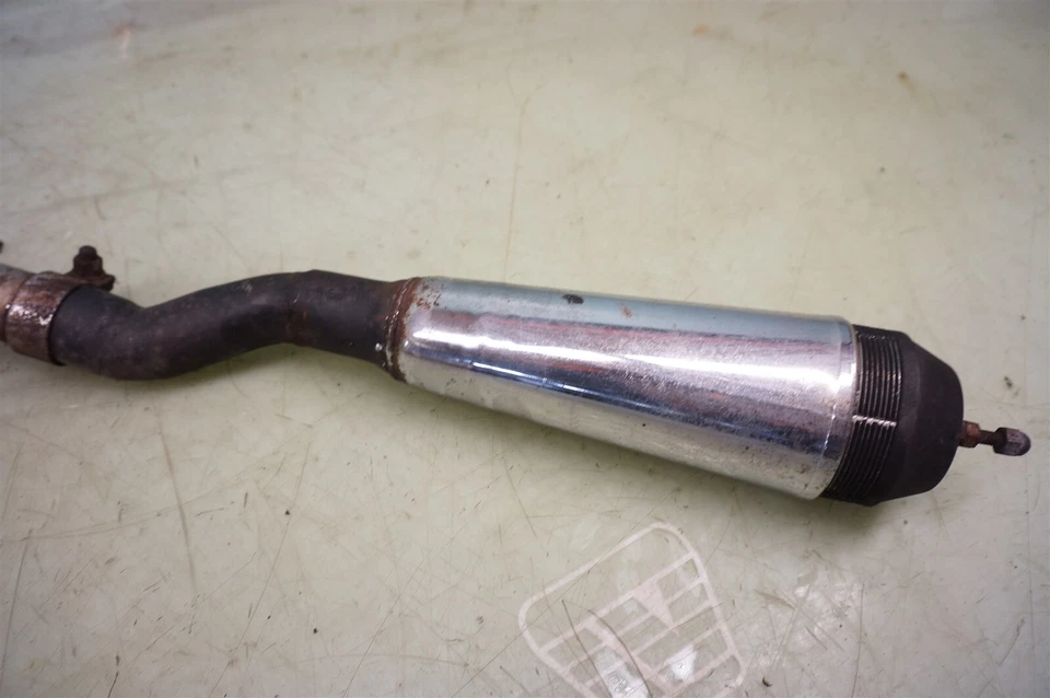 Triumph TR5T TR5 1973 Daytona Trophy Trail 500 T100C *2641 cabezal de tubo de escape  Foto 2 de 4