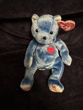 Retired 2002 New Ty Beanie Baby DAD-E the Bear (Internet Exclusive) MWMT