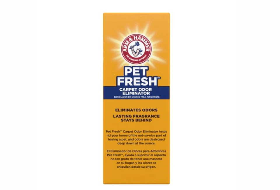 Arm & Hammer Pet средство для устранения свежего запаха порошок дезодорант для ковров упаковка 2 шт. (30 унций) - Изображение 4 из 4
