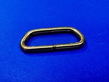 D Ring Gold Tone Small Metal Replacement Bar Parts Belt Buckle Part