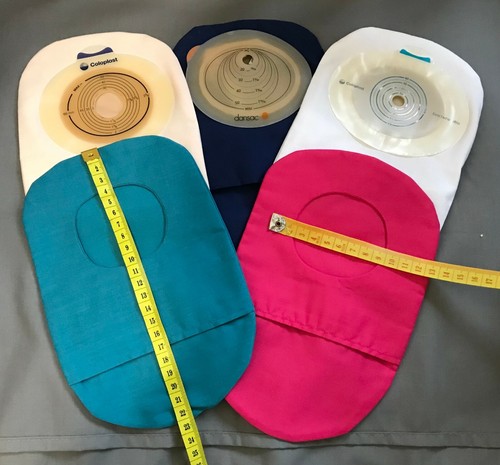 Stomatasche Beutel Hülle für Stoma Ileostomie Kolostomie schwarz kostenloser Versand - Bild 6 von 6