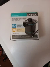 Electric Air Pump Intex Portable Quick-Fill  for Air Mattresses 120v Ac Powered