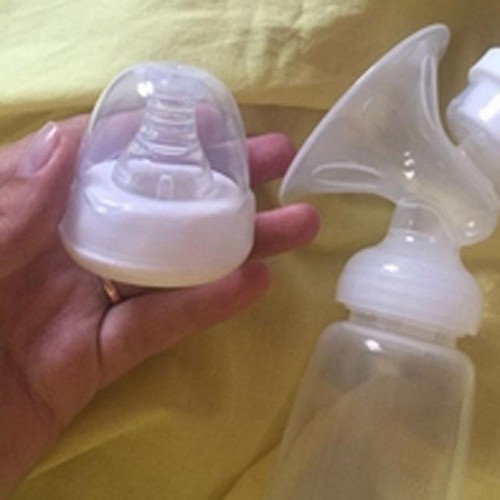 Manual Breast Pump Kit Hand Breast Pump & Breast Milk Storage Bottle Handheld FY - Picture 11 of 12