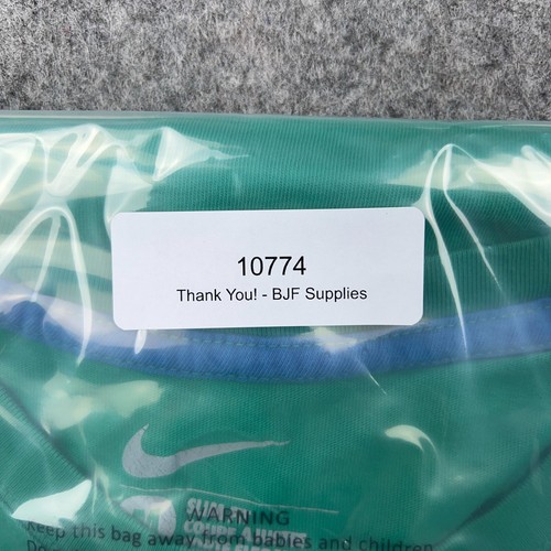 Nike Brazil Shirt Mens Medium Green Brazilian Football Soccer Bird CBF Slim Tee - Picture 12 of 12