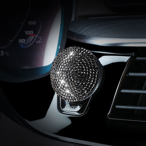 1PC Bling Car Engine Start Stop Push Button Switch Cover Trim Auto Accessories* - Bild 6 von 12