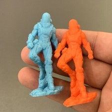 LOT 2PCS 3'' heroes Miniature For Dungeons  Dragon D D DD Figures Board game