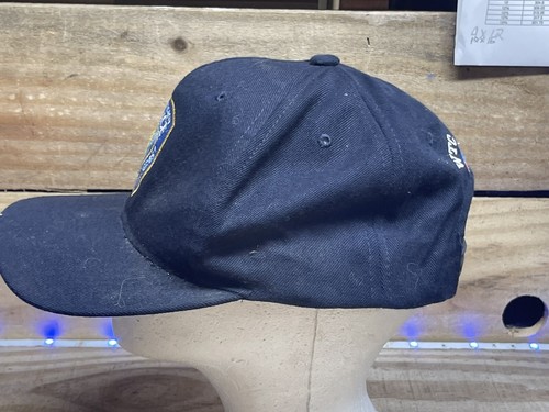 City Of New York Port Authority Police NYPD Baseball Hat Cap Blue Adjustable - Picture 2 of 7