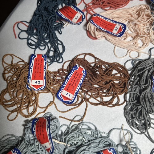 Bunka Embroidery Thread Lot Of 40+ Numbered Embroidery Floss Read - Picture 9 of 15