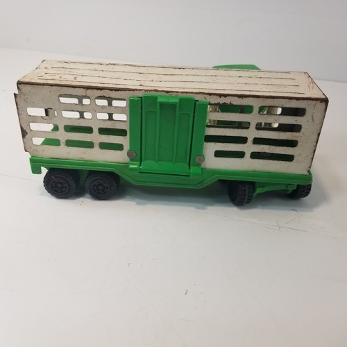 Vintage Tonka Die-Cast Semi Truck Cab 811974-A Pressed Steel Green 13" Long - Picture 7 of 12