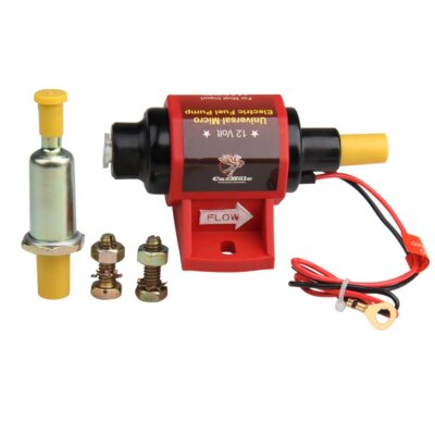 #ad #ad 2 3 PSI 28 GPH Low Pressure Electric Inline Fuel Pump Carburetor Gas Universal $24.99