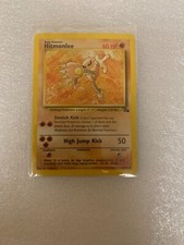 Pokémon TCG Hitmonlee Fossil 22 Regular Unlimited Rare LP