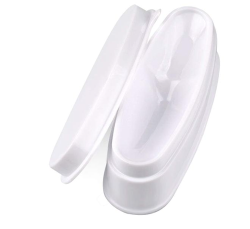 NAIL DIPPING POWDER FRENCH TRAY Manicure Mold Nail Dip Container For Nail Art - Picture 3 of 11
