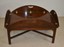 mahogany butlers table by baker furniture