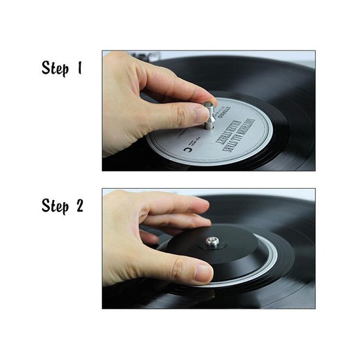 Tocadiscos de peso HIFI estabilizador disco disco LP abrazadera de vinilo amortiguador de vibración - Imagen 10 de 11
