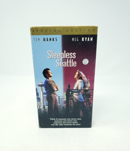 Sleepless in Seattle (VHS, 2000, Special Edition) Tom Hanks, Meg Ryan - Picture 1 of 6