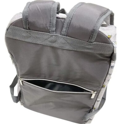 Miffy Backpack W28 x H40 x D18cm Gray Mother Diaper Bag