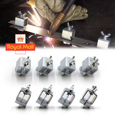 16pcs Butt Weld Clamps Welding Clamp Panel Lock Grip Sheet Metal Fasten Steel UK 16pcs Butt Weld Clamps Welding Clamp Panel Lock Grip Sheet Metal Fasten Steel UK