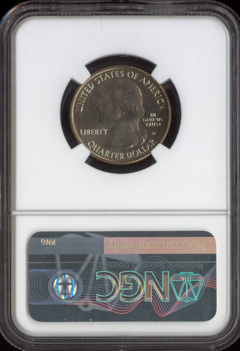 2020-D Weir Farm Quarter NGC MS67 PL Auction - Picture 2 of 2