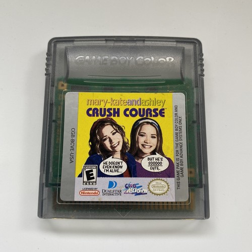 Mary Kate & Ashley Crush Course GBC Nintendo Gameboy Color nur Cartridge getestet