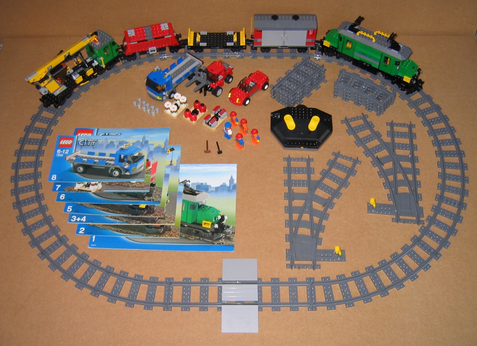 Lego 7898 tren de carga Deluxe - 100% completo piezas con instrucciones Excelente Estado 2018 las mejores marcas venden barato Lego 7898 tren de carga Deluxe - 100% completo piezas piezas piezas con instrucciones Excelente Estado 2018 Mercancía de alta calidad y servicio conveniente y honesto.
