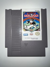 Monopoly (Nintendo NES, 1991) Complete CIB - Box, Manual, Sleeve EXCELLENT COND.