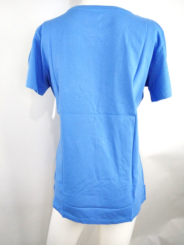 Life is Good Women Short Sleeve Crusher Tee Three Stripe Flag Blue Medium 77823 - Picture 6 of 10