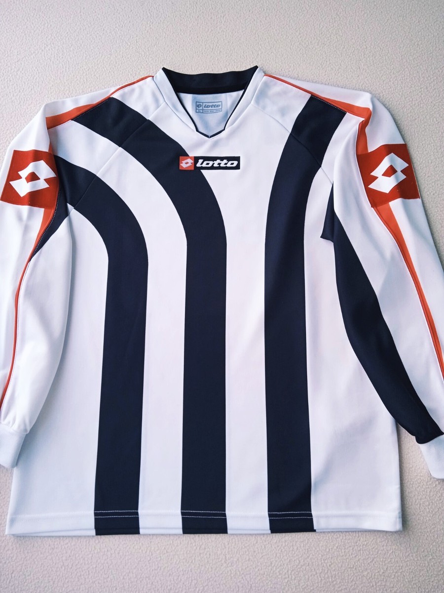 Lotto Vintage Long Sleeve Jersey Juventus Style Height 164