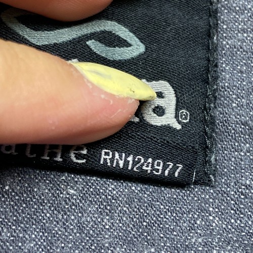 PrAna Breathe Western Shirt Men's Medium Gray Pocket Long Sleeve Pearl Snap - Picture 7 of 14