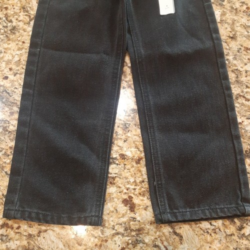 Arizona Jean Co Boy's Black Denim Pants Size 4 Slim Relaxed Fit BNWT $27 - Picture 4 of 9
